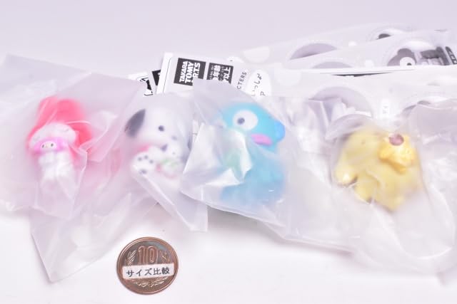 Sanrio Characters Plush Toy Figures Set of 4 [Complete Types]