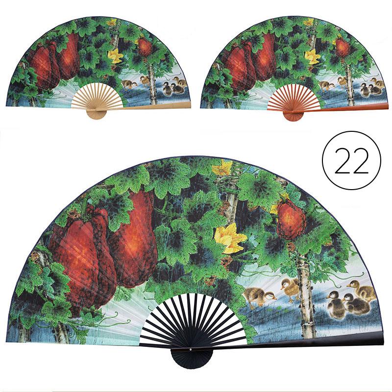 

50x88 см большой веер из бумаги для рисования настенный декор складной веер офисный зал дом гостиная фон настенный декор веер