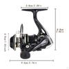 Fishing Reel 5.2:1 Gear Ratio High Speed Powerful Lightweight, with Interchangeable, for Freshwater