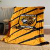 Hull City Tigers Logo Blanket print blanket soft and cozy perfect for the living room bed sofa or a nap,gift