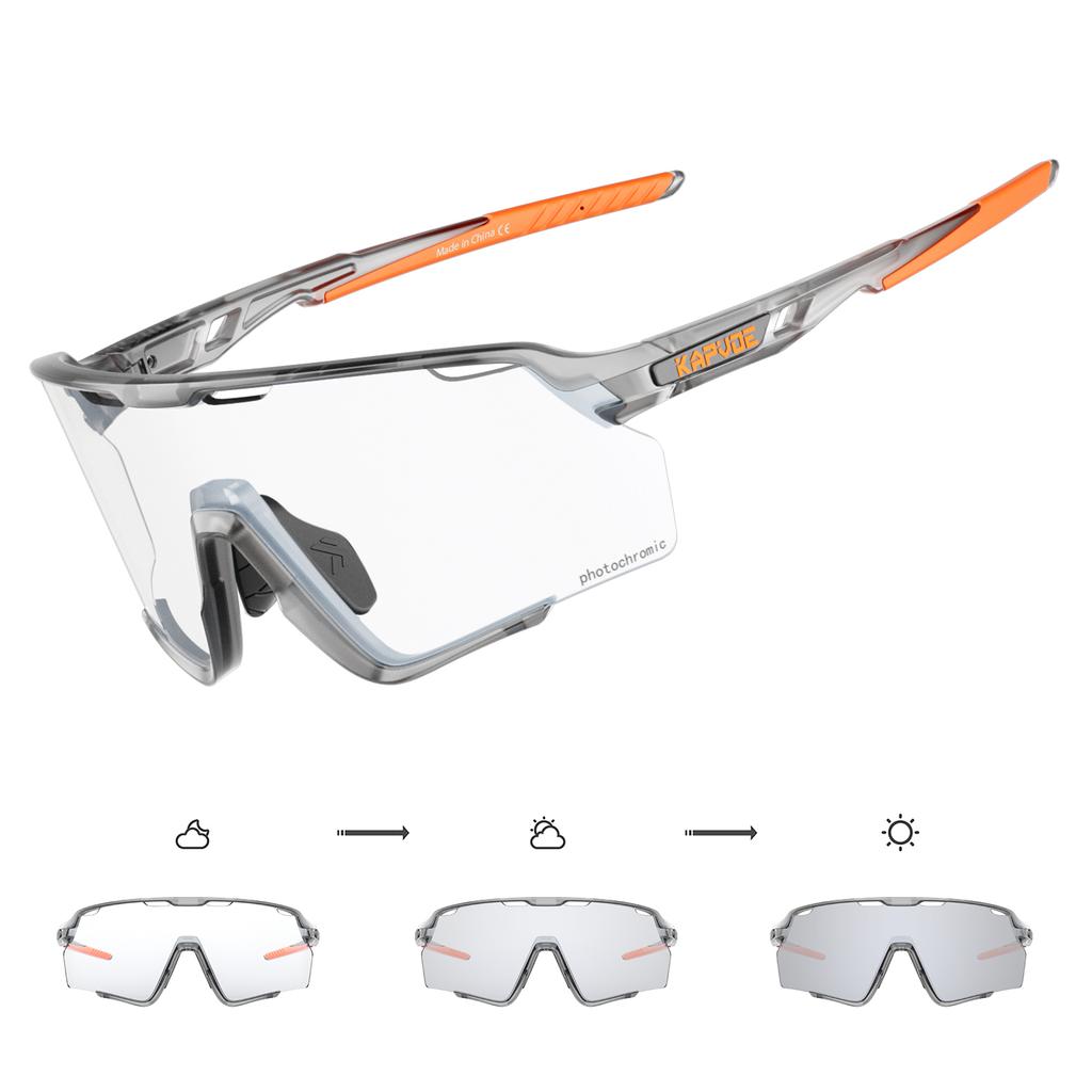 Cycling Glasses MTB Bike Sunglasses UV400 Road Pochromic Bicycle Equipment Outdoor Sport Fishing Accessories