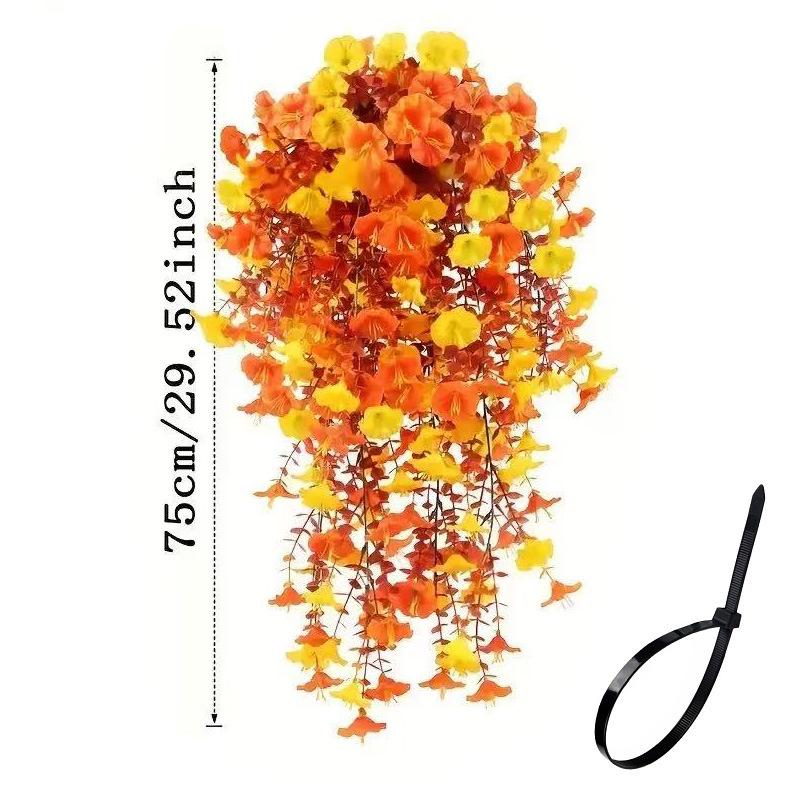 Eucalyptus Morning Glory Silk Flowers for Home & Wedding Décor