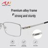 E9106 Herren Lesebrille mit Vollrand und Blaulichtfilter