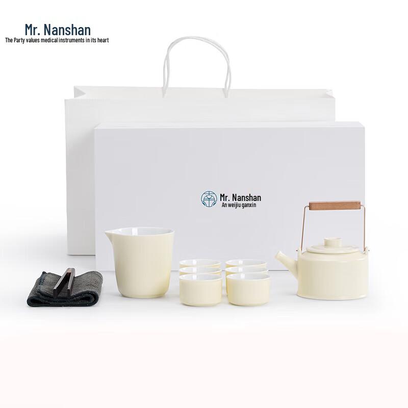 

Nanshan White Porcelain Kung Fu Tea Set