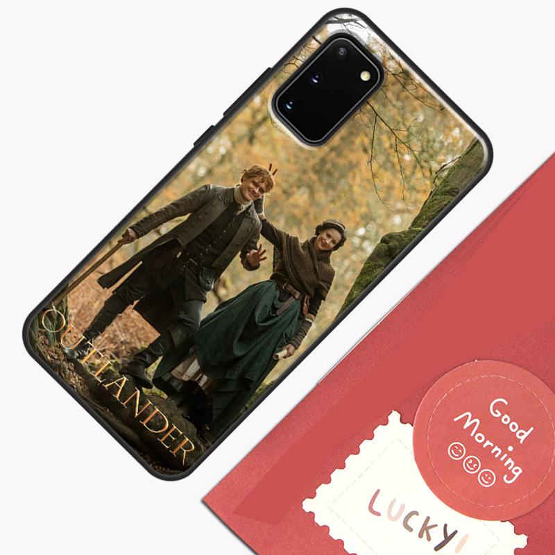 Outlander Jamie and Claire Phone Case For Samsung Galaxy S23 S26 Ultra S20 S21 S22 S24 S25 Plus S10 S25 FE Cover Shell