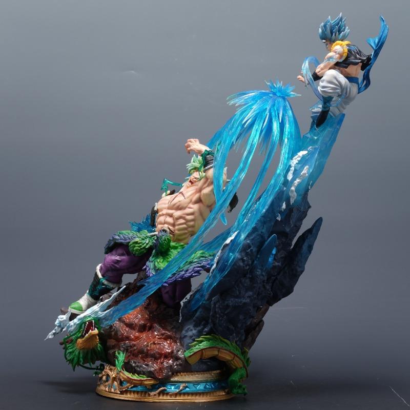 20 ס"מ דרגון בול זי דמות אנימה ברוולי נגד. גוגטה צעצוע אספנות קישוט שולחני דגם פסל PVC בובת קישוטים