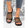 Plus Size Flat Back Strap Sandals