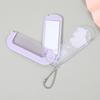 Cartoon Cute Folding Compact Mirror Comb: Travel Dual-Use