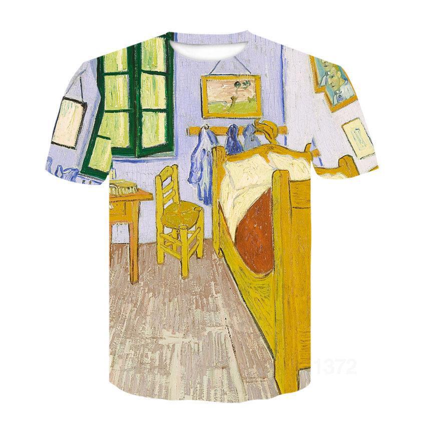 Летний женский 3D-печать масляной живописи — фото 5