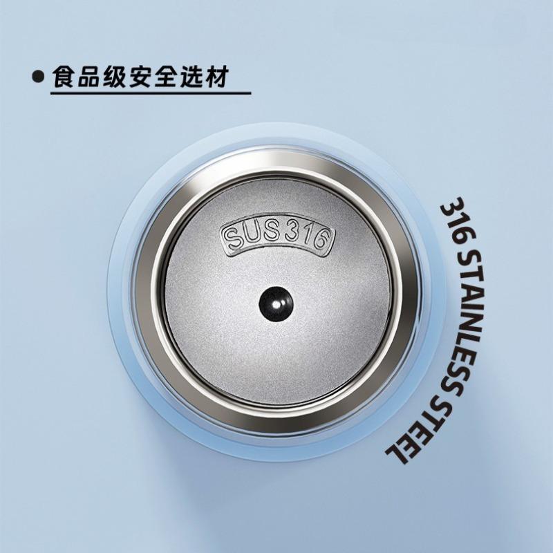 Gradient Stainless Steel Insulated Water Bottle 316 Travel Mug with Handle Portable Sports Cup Halloween Christmas Holiday Gift