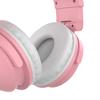 Bluetooth-compatible Headphone Colorful Luminous Cat Ear Shape Stereo Music Wireless Gaming Headset for Mobile Phone