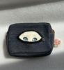 [USED] Cat Wool Felt Artist Teddy Bear Handmade Stuffed Animal Bag Pouch