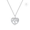 Barbie Original design tree of life love temperament high-end original ins style S925 silver necklace women's style ZJYXL-YS-120