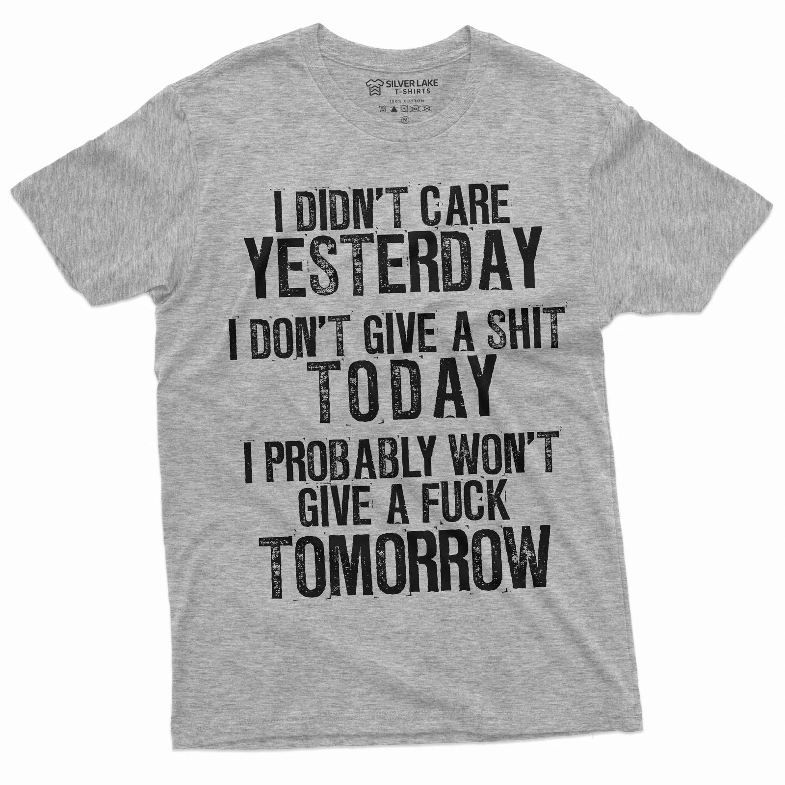 Men s Funny humorous T-shirt | Birthday Gift Sarcastic funny Tee For Him Her M