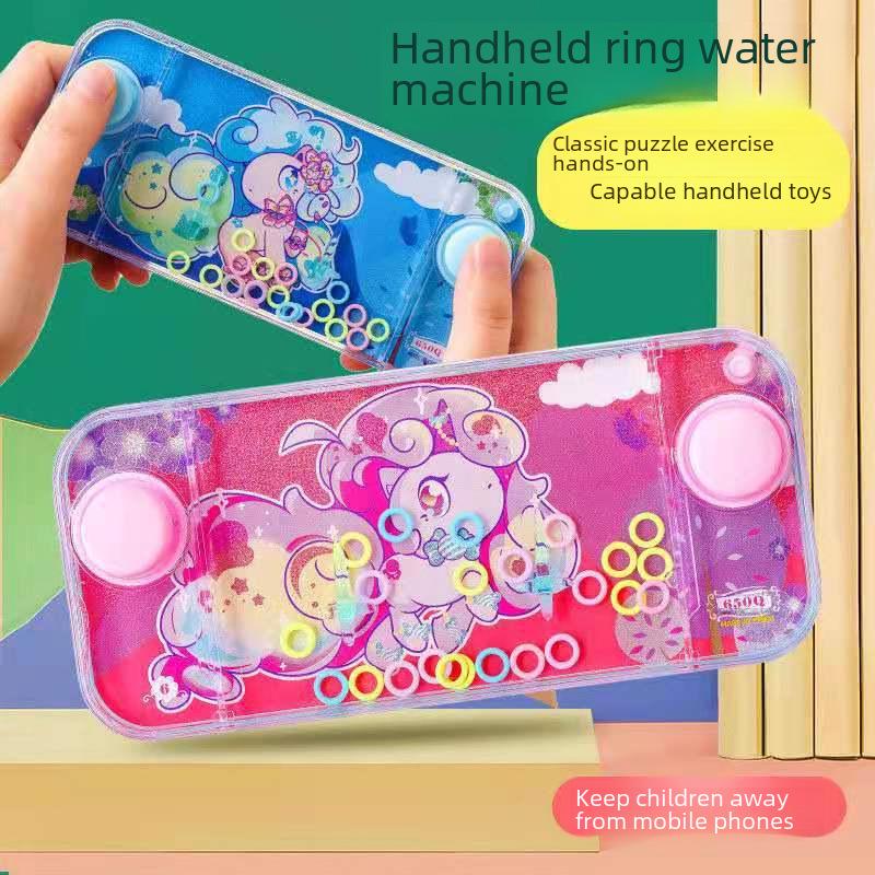 Children's Nostalgic 80s-90s Water Ring Game Toy