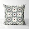 Bohemian Floral Tile Pattern Pillow Covers Pattern Cushion Cover Suitable For Sofa Bedroom Car Pillow Cover