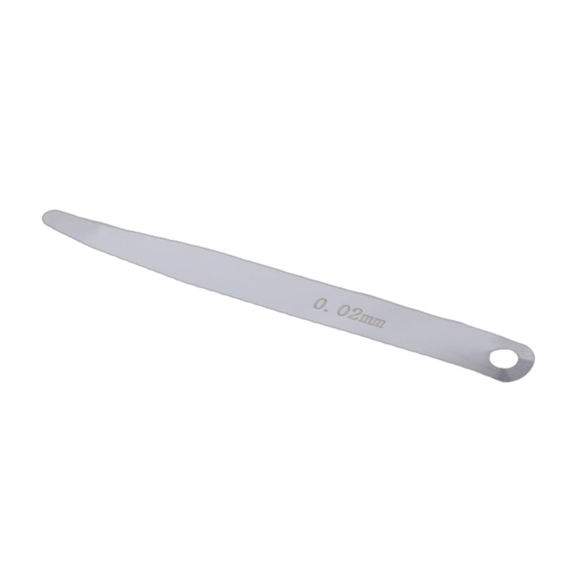 Precisions Feeler Gauge Single Piece High Accuracy Designs Measurement Tool Clear Scale for Engineers & DIY Enthusiasts