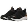 PUMA Women's Softride Harli Slip-On Running Shoes Puma Black Puma White Puma Gold 311471-01