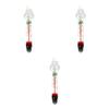 5Pcs Floating Aquarium Thermometer Fish Tank Glass Temperature Measuring Tool With Suction Cup Fahrenheit Celsius Accessories