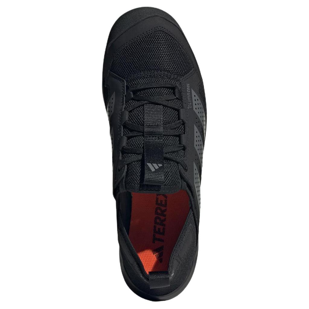 Adidas Daroga 25 Fabric Comfortable Versatile Balance Low-Top Hiking Shoes Unisex Hiking Shoes Black HQ9170