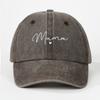 New Printed Heart-shaped Letters "mama" Are Fashionable and Versatile Baseball Caps That Are Suitable for Daily Outdoor Casual W