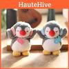 Stuffed Adorable Penguin Toy Plush Keychain Backpack Accessory Gift Kids
