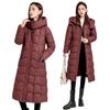 2025 New Cotton Suit Women's Long Over-the-knee Winter Padded Jacket Slim Slim Plus-size Warm Cotton Jacket