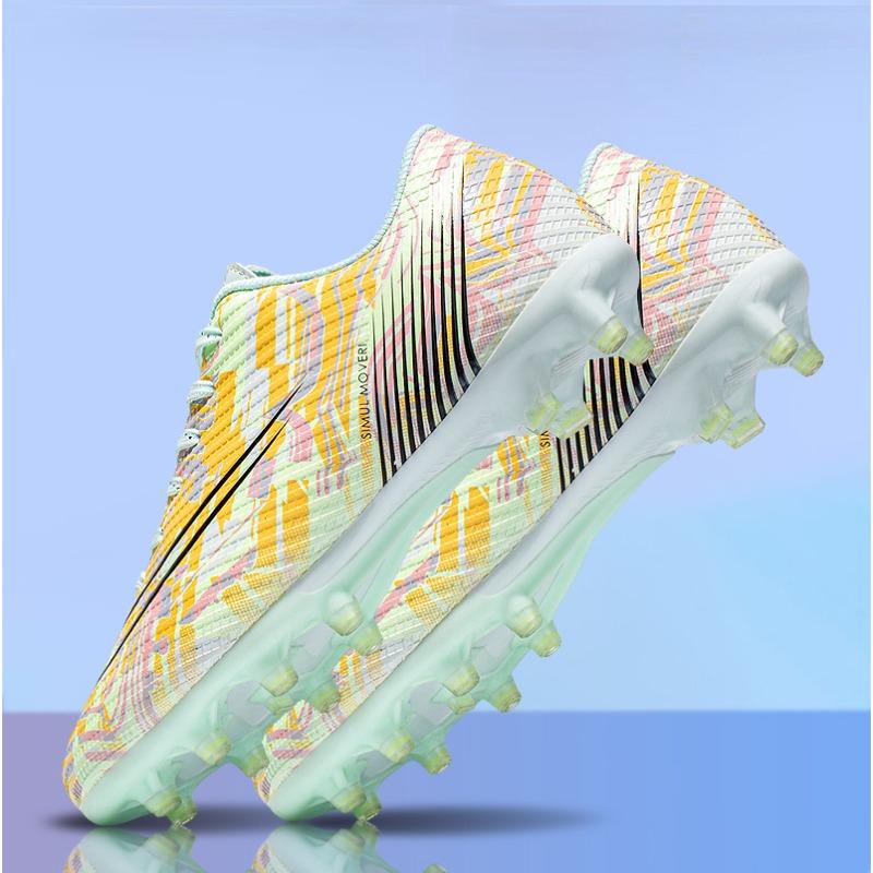 New World Cup low-top broken nail football shoes Men's long nail lawn football training shoes