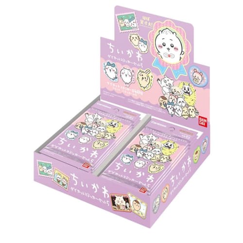 BANDAI Chiikawa Die-Cut Sticker Set 5 (Pack) (BOX) 20 Packs