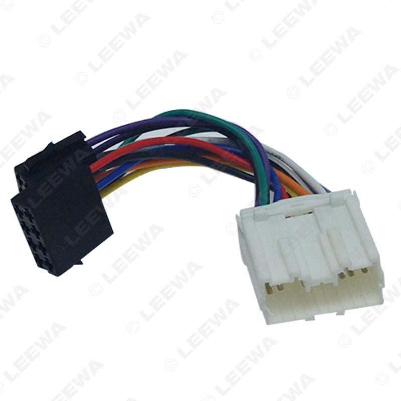 Mitsubishi ISO Wiring Harness Double-Head Plug for Non-destructive Car Radio Modification