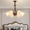 Prosta lampa wisząca w stylu retro do salonu, sypialni, jadalni