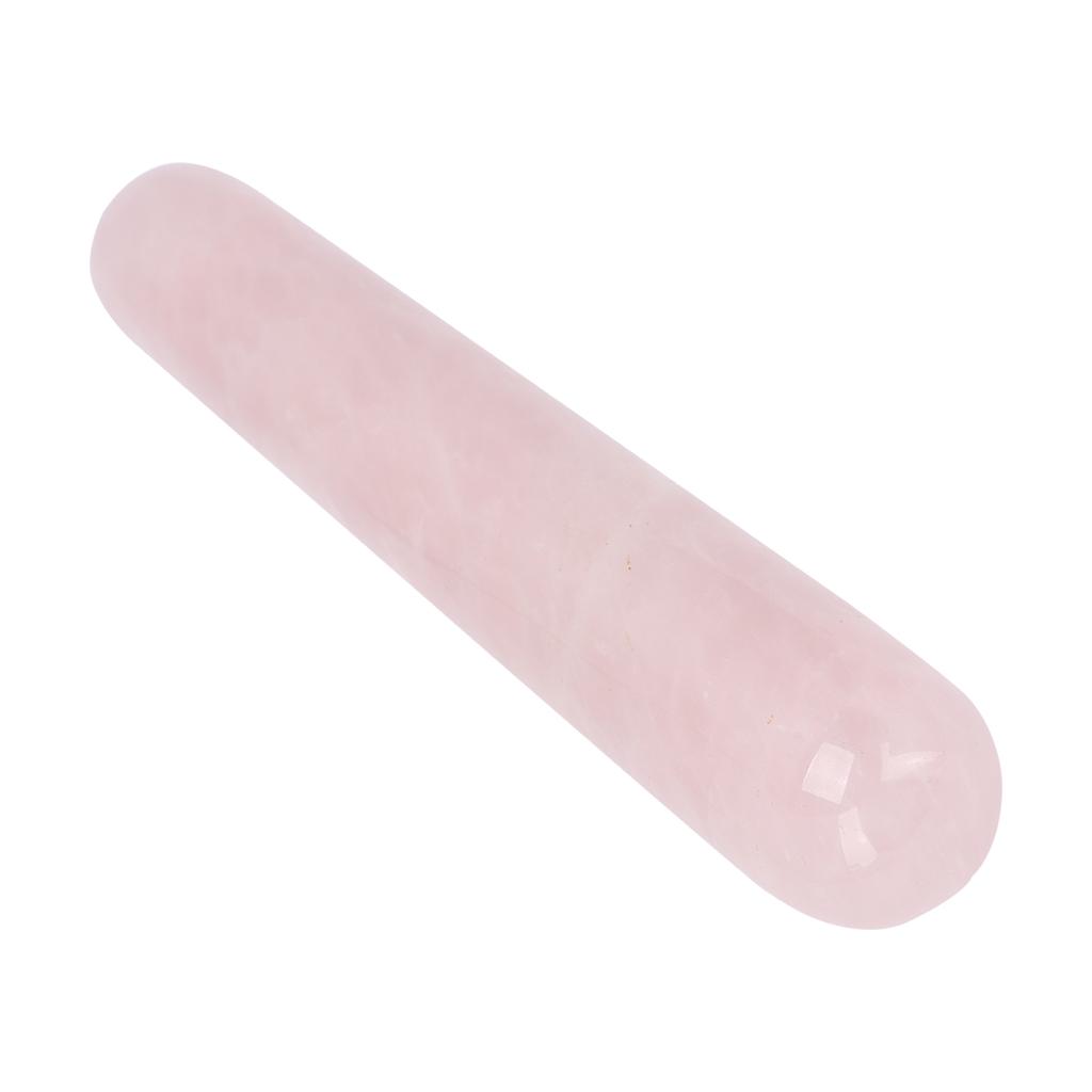 Jade Stone Massage Wand Stick Natural Rose Quartz Gua Sha Scraping Massage Tool