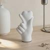 Yousheng Heart Hand Gesture Sculpture Romantic Desktop Love Ornaments for Living Room Home Table Decor Valentine Day Wedding Gifts