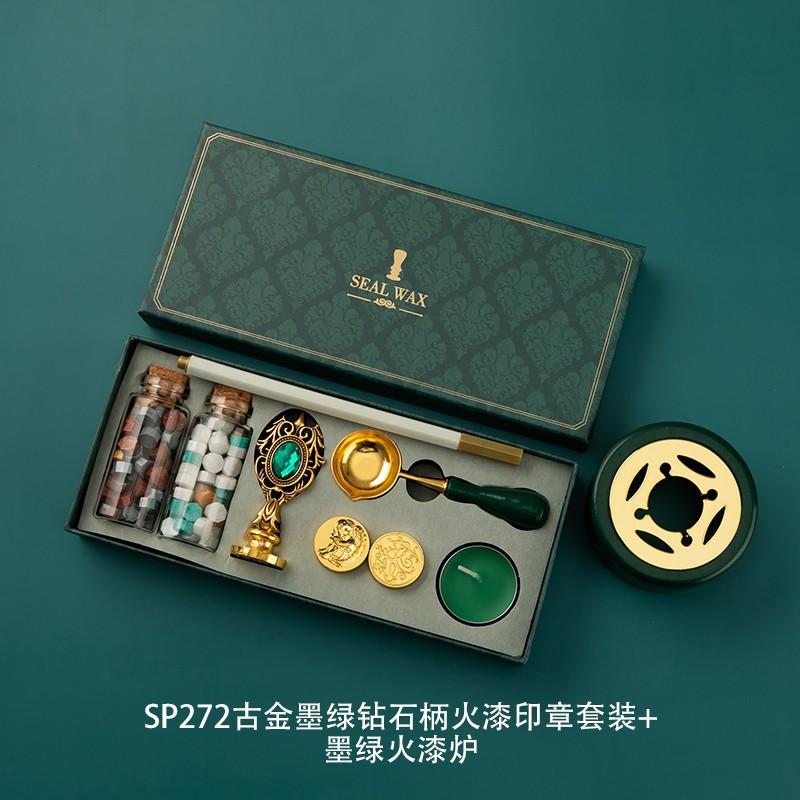 Vintage Wax Seal Stamp Wholesale Kit Envelope Sealing Wax Wax Beads Gift Stamp Wax Bead Set