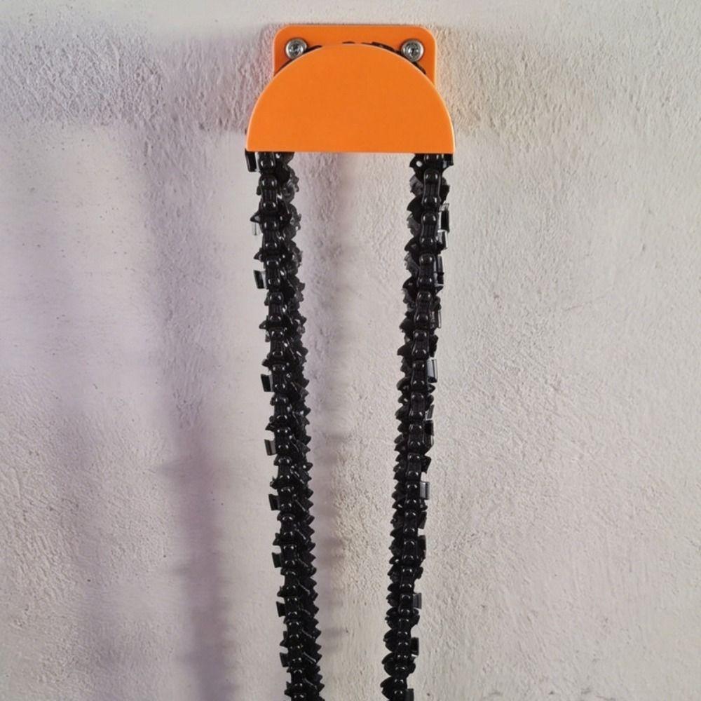 Multi-Functional Saw Chains Wall Bracket With Screw Holes Hanging Chain Holder Tree Chain Holder