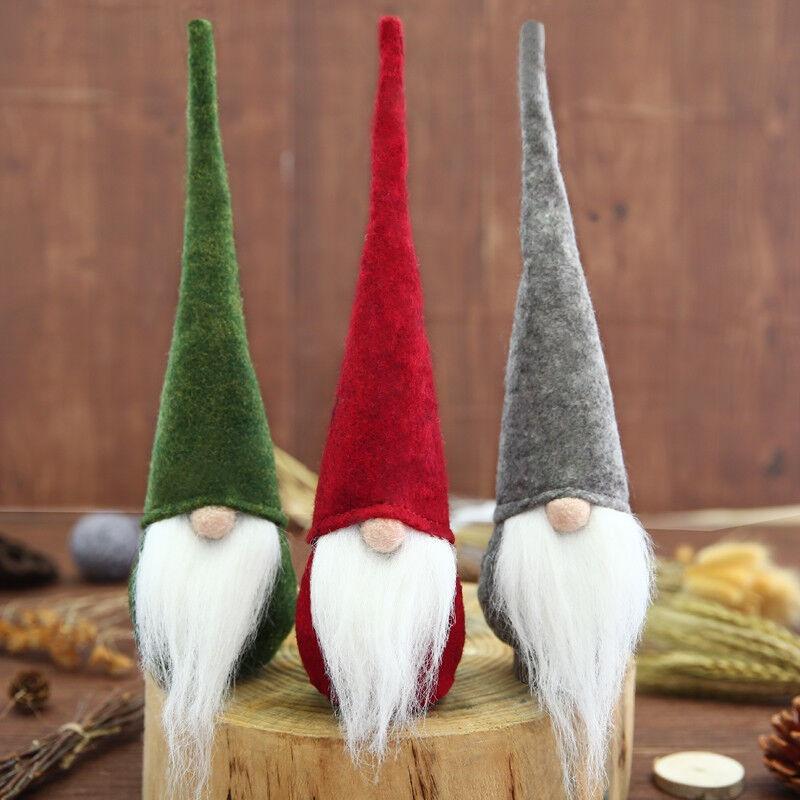 Santa Christmas Claus Doll Toy Christmas Table Ornaments Decoration For Gx Home