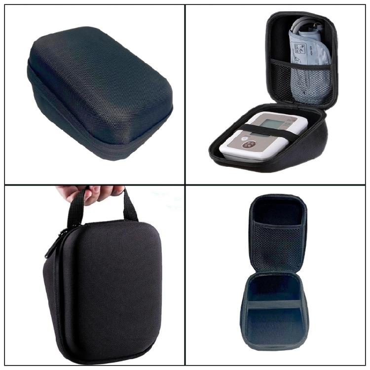 Borsa per Misuratori di Pressione Sanguigna in EVA Sfigmomanometro Strumento di Misurazione Custodia Rigida Scatola di Stoccaggio per Posizionamento Sicuro del Dispositivo
