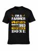 Brand Men Shirt I Don T Stop When I M Done Farming Farmers T Shirt