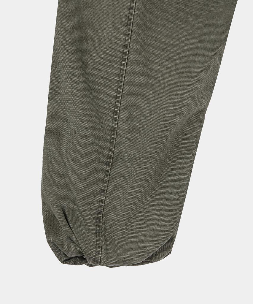 LETTERCOMO Washed Work Crop Blouson Jacket Khaki