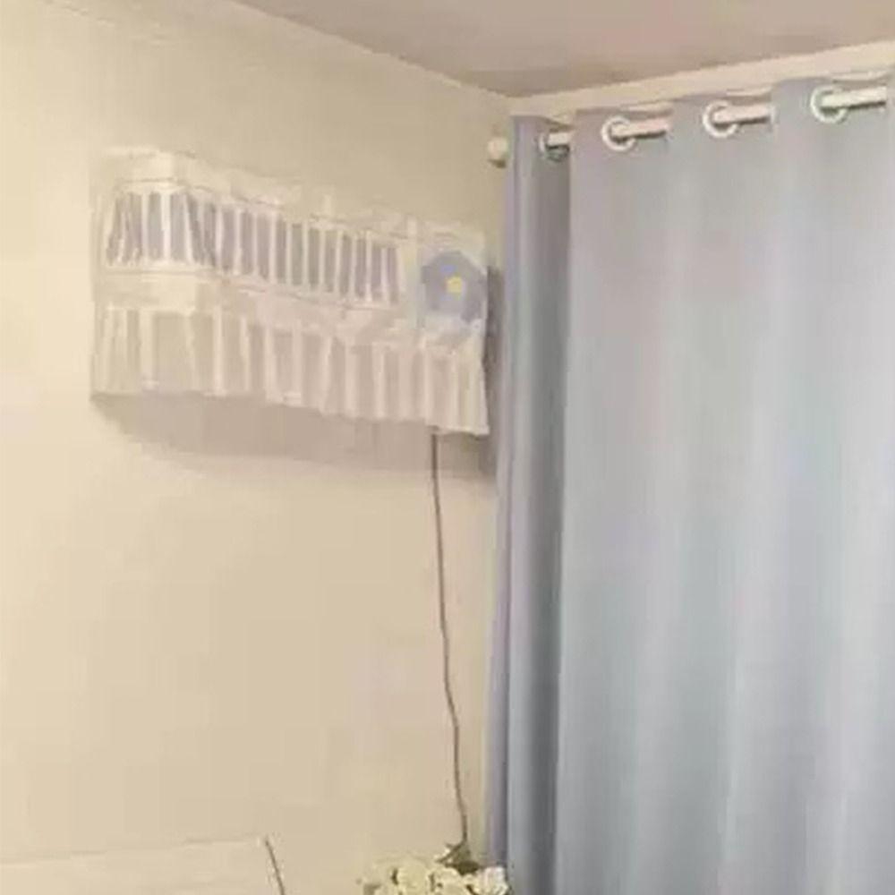 Cartoon Pattern Air Conditioning Cover Elastic Bands Air Conditioning Curtain  Room Decor