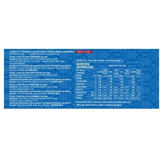 Girnar Instant Premix Chai - Zestaw Różnorodności (15 saszetek)