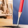 12 Pcs Carpenter Pencils Construction Pencils Black/Red Carpenter Pencils for Woodworking Marking