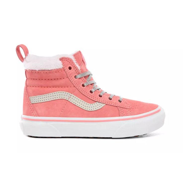 Vans Sk8 Mte High Top Kids Skate Shoes Pink Kids Sneakers VN0A2XSN2KE