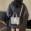 New Portable Bucket Bag Women's Casual Versatile Shoulder Messenger Bag