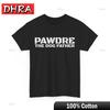 Pawdre The Dog Father Shirt Dog Dad Fathers Day Tshirt Casual Retro Tshirts Retro Aesthetic Trendy Short Sleeve For Outdoors