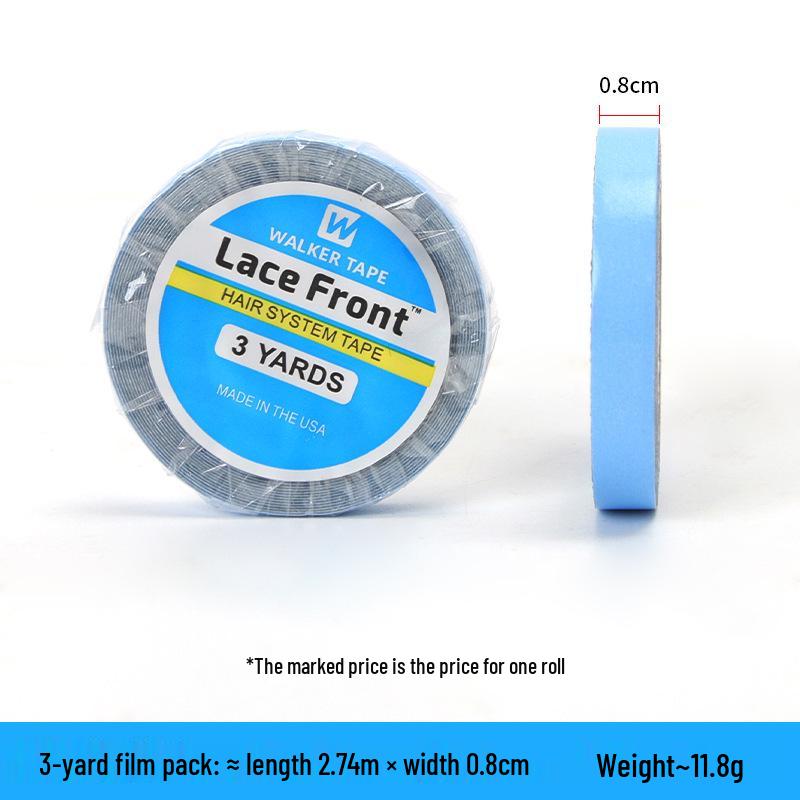 Seamless Double-Sided Blue Lace Front Wig Adhesive Roll