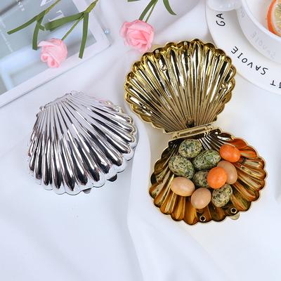 1 ADET Düğün Şeker Hediyeleri Plastik Kabuk Kutusu İyilik Partisi Yaratıcı Dekorasyon