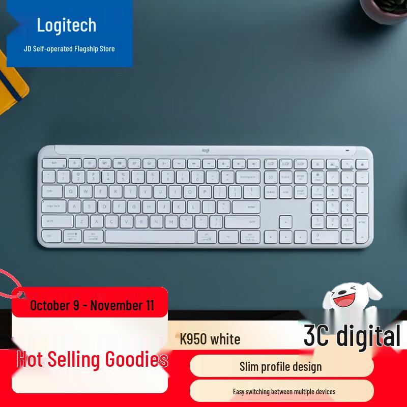 Logitech K950 & MK950 Wireless Keyboards & Combos