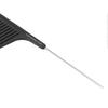 Hair Highlight Comb Hair Salon Hair Dye Professional Comb Hair Stylist Stainless Steel Rat Tail Comb Black