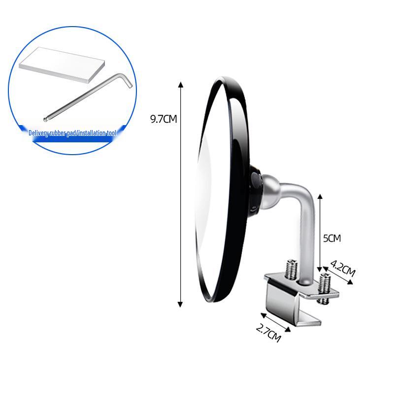 

Round 304 Rearview Mirror - Ideal for Driving School Coach Cars, Wide-Angle, Suitable for Small Vehicles